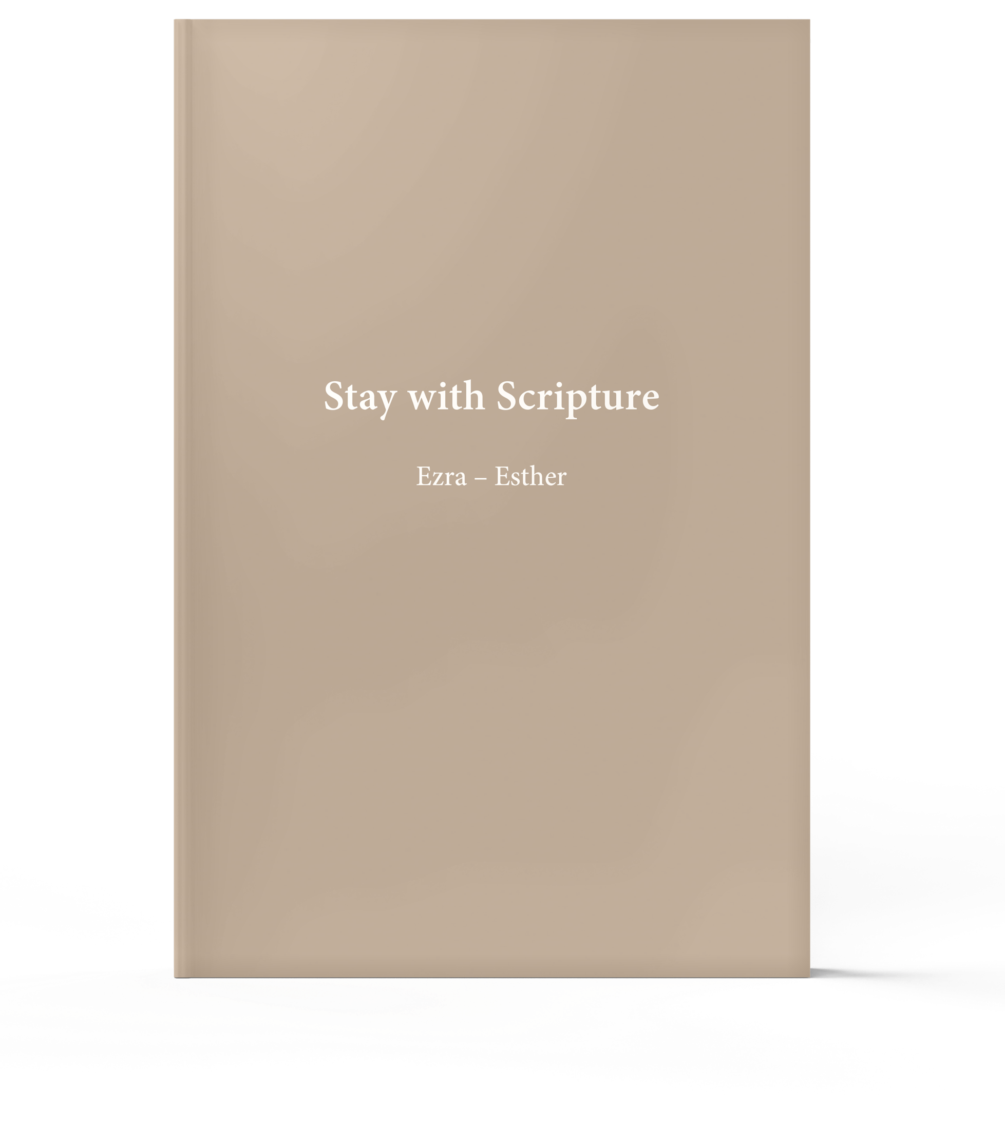Ezra-Esther journal cover